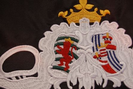 embroidered golf flag