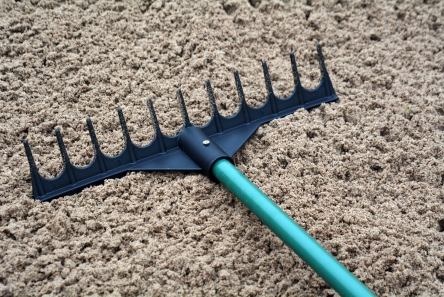 golf course bunker rake