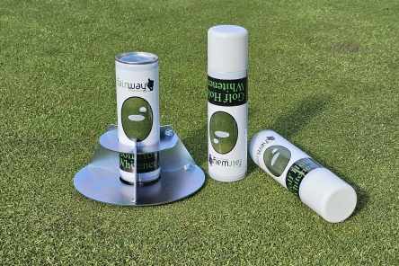 hole in one golf cup highlighter paint and applicator