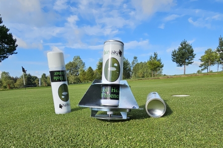 hole whitener for top of golf holes