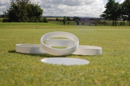 plastic golf hole whitener rings