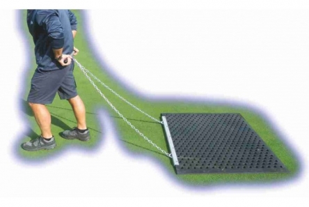 rubber drag mat for greenkeeper